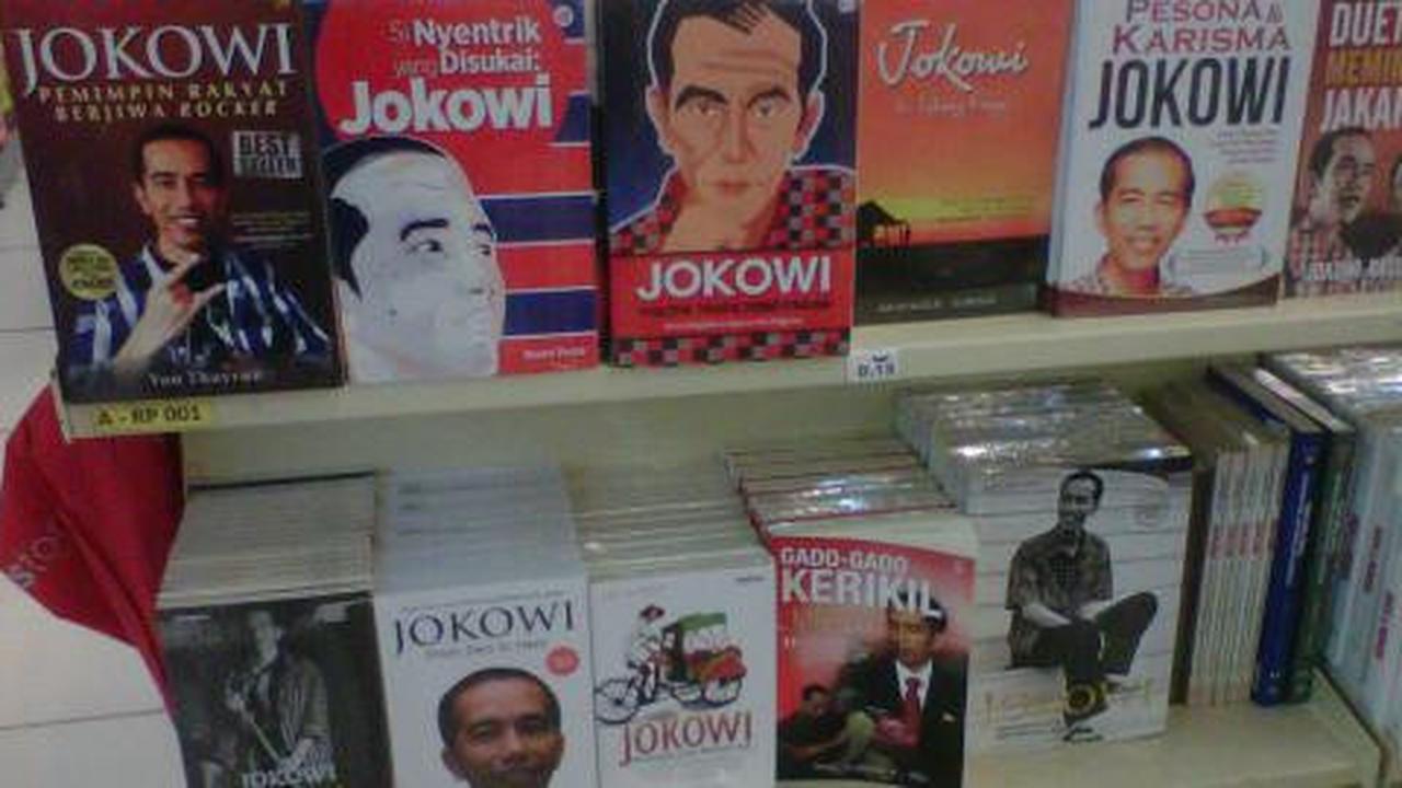 100 Hari Jokowi, jadi 'bintang' di toko buku