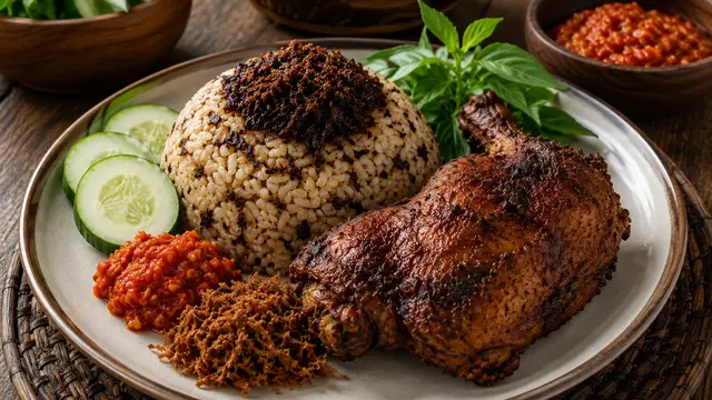 Resep Nasi Ayam Bumbu Bebek Madura