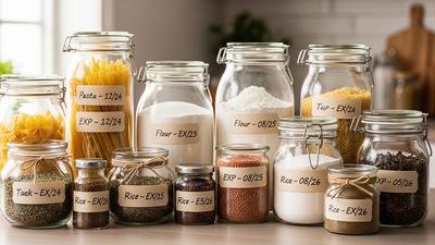 6 Cara Membuat Label Kedaluwarsa Sendiri untuk Bahan Dapur, Mudah dan Praktis