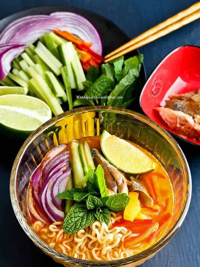 Asam Laksa khas Malaysia