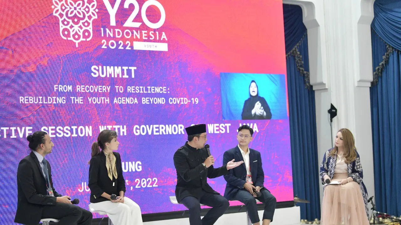 Ridwan Kamil Ajak Delegasi Y20 Teladani Semangat KAA1955