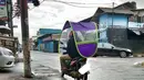 Kalau begini, penumpang jadi nggak kebasahan. (Source: IST)