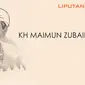 Banner infografis KH Maimun Zubair dalam Kenangan. (Liputan6.com/Triyasni)
