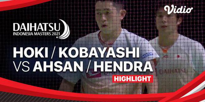 VIDEO: Highlights Indonesia Masters 2021, Mohammad Ahsan / Hendra Setiawan Kandas dari Wakil Jepang
