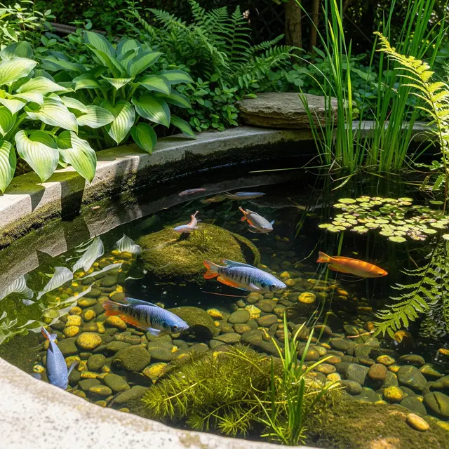 Ikan Air Tawar yang Cocok Dipelihara di Rumah yang Sering Mati Listrik (AI Generated)