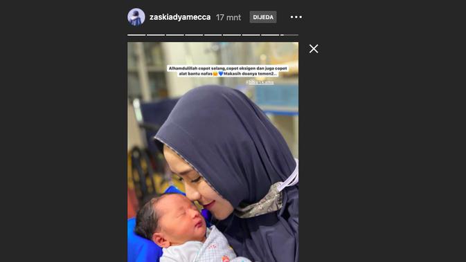 Unggahan Zaskia Adya Mecca. (instagram.com/zaskiadyamecca)