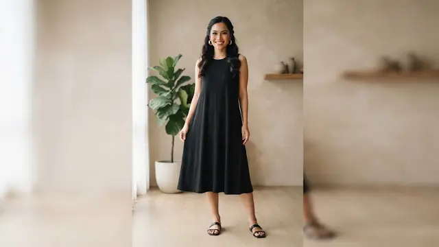 Cara tampil elegan tanpa pakaian mahal dan ini pilihan yang cocok untuk masing-masing zodiak yakni Leo dess hitam dan anting