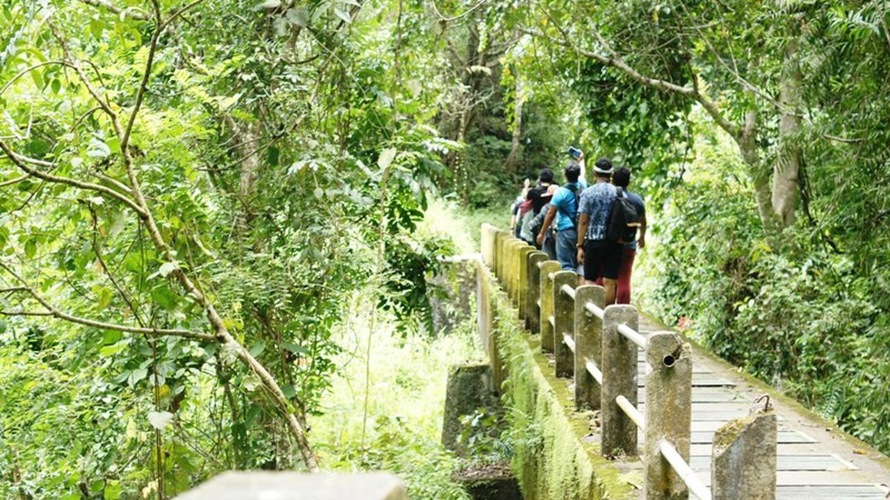 Mengintip dari Balik Batu, Keindahan Air Terjun Tersembunyi