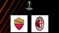 Liga Europa - AS Roma Vs AC Milan (Bola.com/Adreanus Titus)