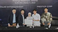 Lewat Prestige Corp, Rudy Salim mengakuisisi Leslar Entertainment