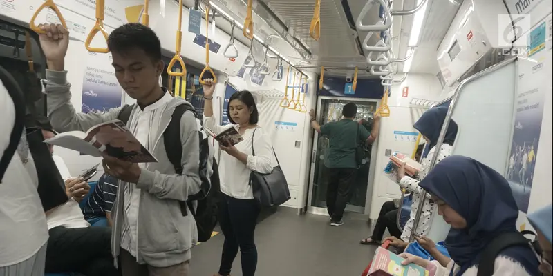 Stasiun MRT Sediakan Ruang Baca Buku