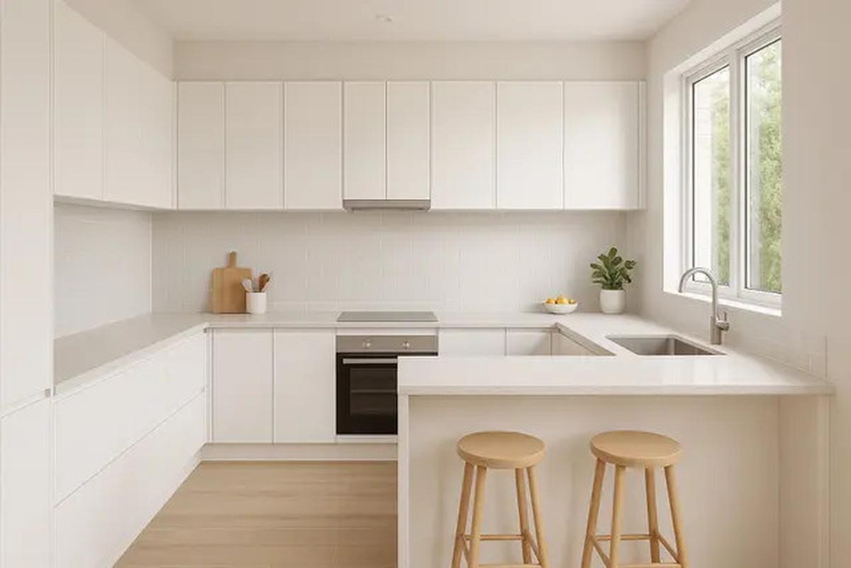 7 Model Dapur Bentuk U Minimalis, Fungsional dan Elegan untuk Hunian Modern di 2025