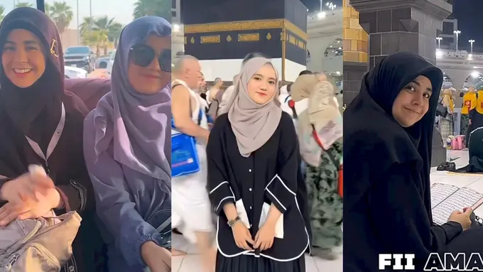 6 Beda Gaya Wirda Mansur dan Risty Tagor yang Sama-sama Naik Haji Jalur Influencer, Undangan dari Raja Arab Saudi