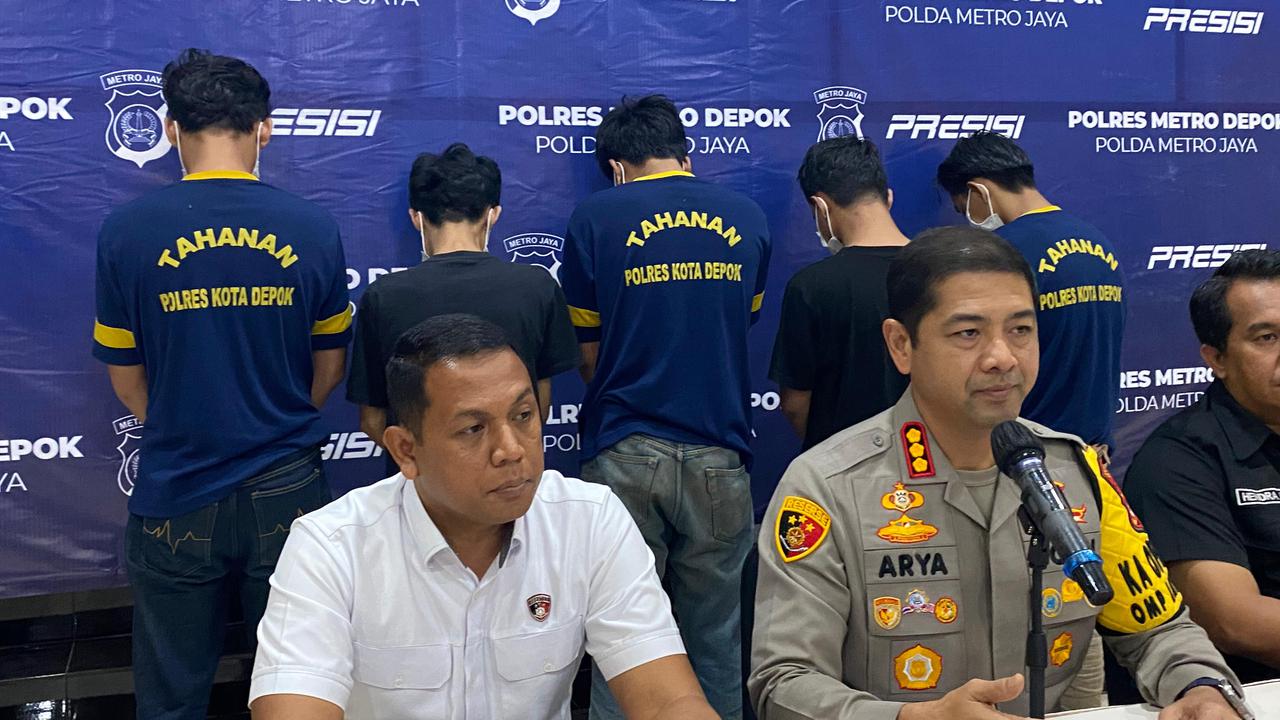 Bandar hingga Admin Judi Online di Depok Diringkus, Pelaku Beli Software dari Thailand