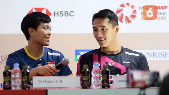 Konferensi pers Indonesia Open 2023