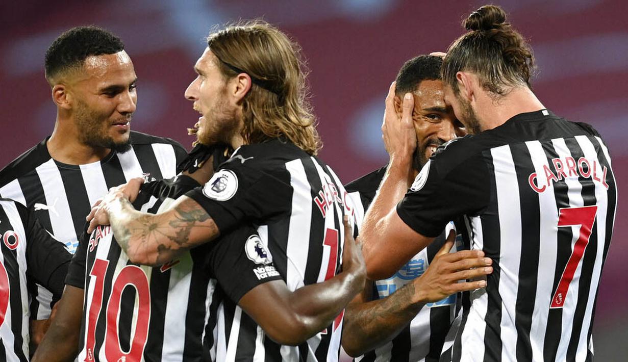 Foto Bungkam West Ham United Newcastle United Duduki Posisi Kedua Liga Inggris Inggris Bola Com