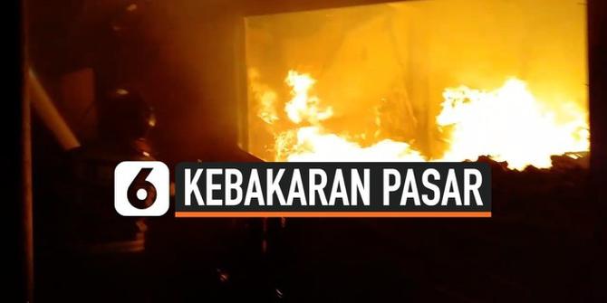 VIDEO: Pasar Induk Garut Terbakar