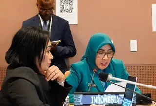 Ketua Umum (Ketum) Tim Penggerak Pemberdayaan dan Kesejahteraan Keluarga (TP PKK), Tri Tito Karnavian (Puspen Kemendagri)