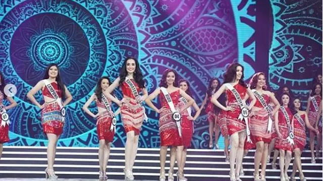 Deretan Gaun Cantik Berbahan Tenun NTT di Panggung Final Puteri Indonesia 2020