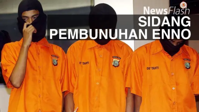 Sidang kasus pembunuhan sadis Enno Parihah akan digelar kembali hari ini, di Pengadilan Negeri (PN) Tangerang, Banten. Sidang kali ini untuk memutuskan atau vonis terdakwa pembunuhan, RAL