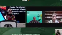 Adyatama Kepariwisataan dan Ekonomi Kreatif Ahli Utama Kemenparekraf Nia Niscaya dalam Weekly Press Briefing, Senin, 2 September 2024.&nbsp; (Tangkapan Layar Youtube Kemenparekraf)