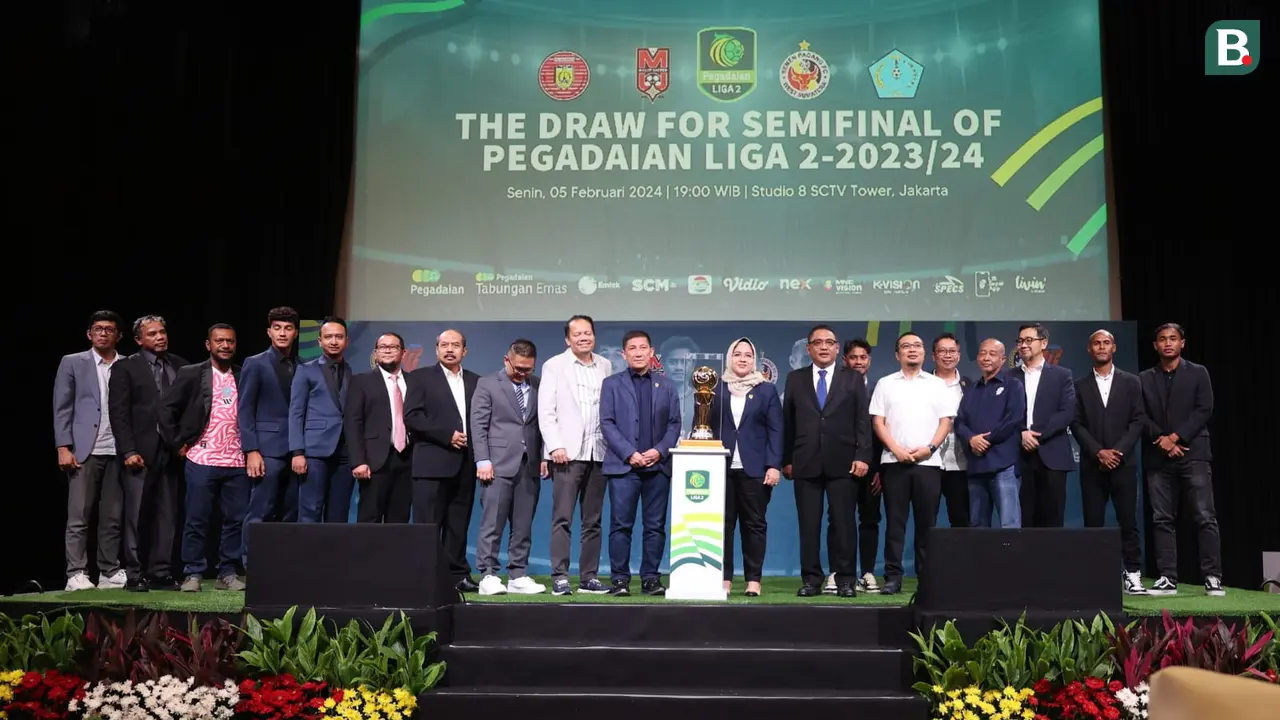 Drawing Semifinal Pegadaian Liga 2 2023/2024.