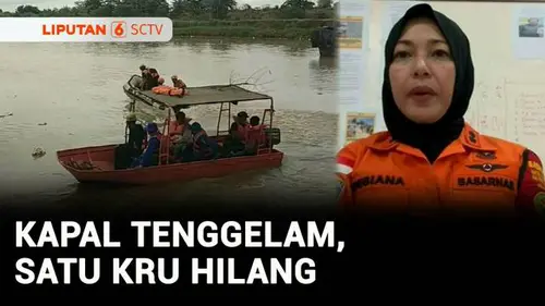 VIDEO: Dua Kru Kapal Tenggelam saat Uji Coba Manuver, Satu Masih Hilang