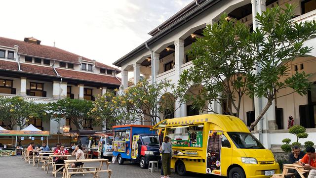 Sambut Liburan Sekolah, KAI Wisata Gelar Festival Kuliner Food Truck di Lawang Sewu