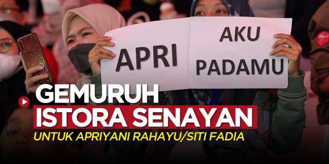 VIDEO: Gemuruh Dukungan Suporter untuk Apriyani Rahayu / Siti Fadia di Indonesia Masters 2023