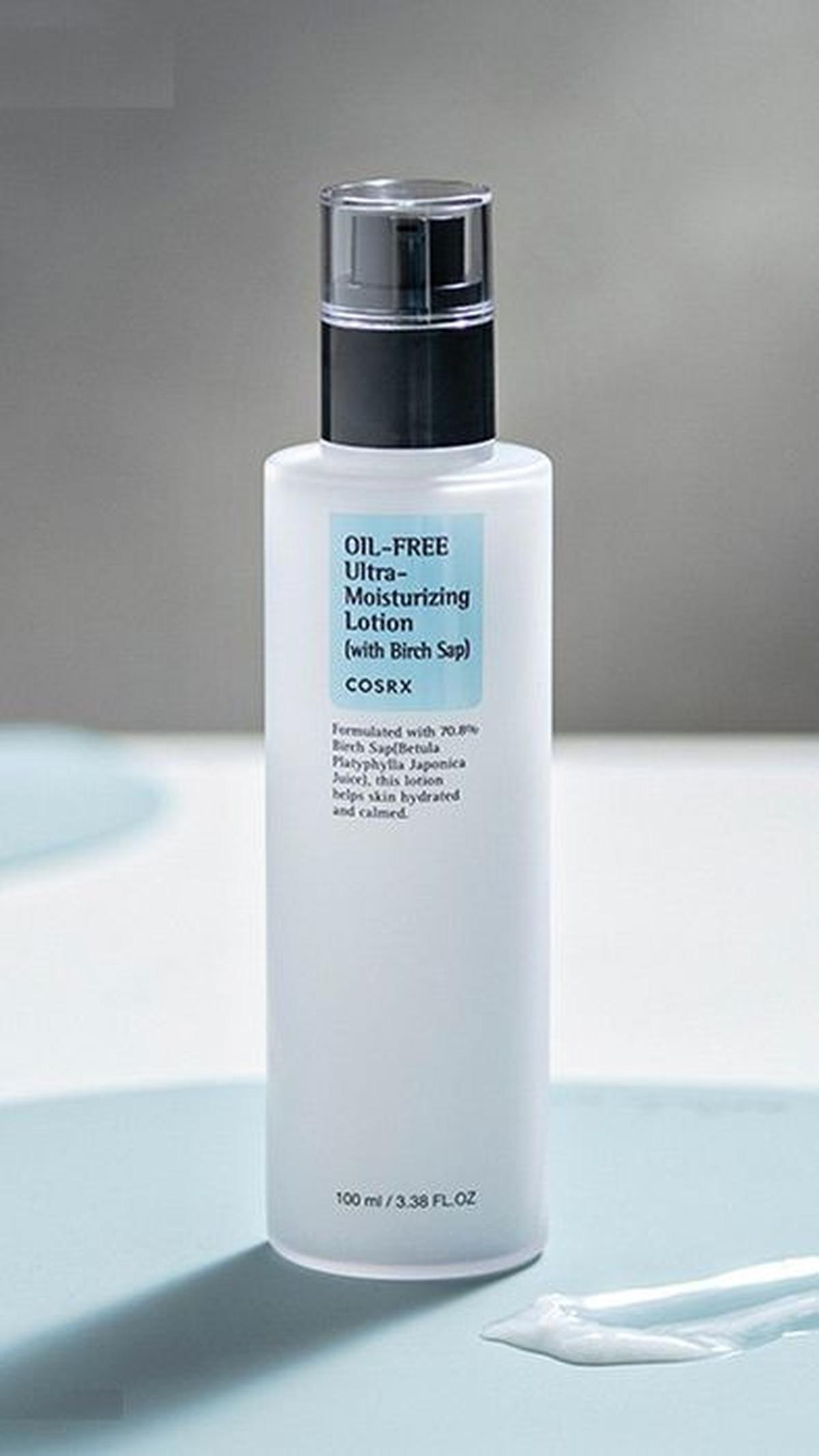 12. COSRX Oil Free Ultra Moisturizing Lotion