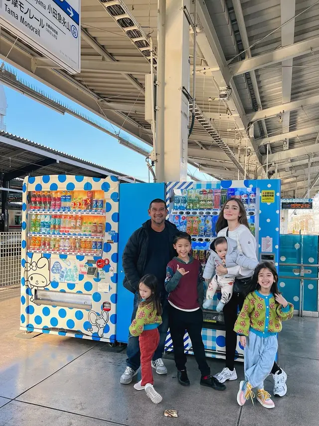 Yasmine Wildblood ketika berlibur ke Jepang (Instagram/yaswildblood)