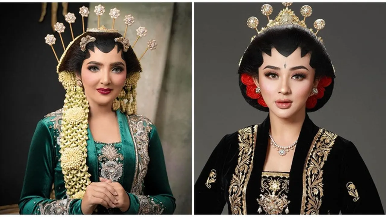 Pesona 7 Selebriti Indonesia Bergaya ala Pengantin Jawa, Bikin Pangling
