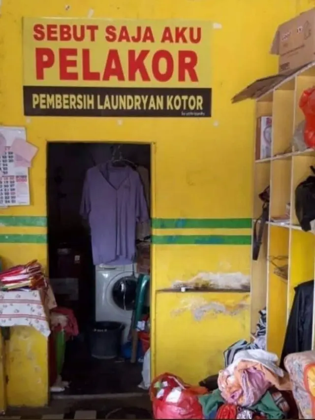 6 Potret Nama Tempat Usaha Ini Nyeleneh Banget, Bikin Mikir Dua Kali