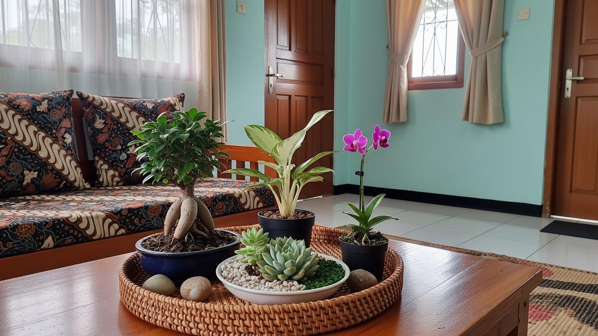 8 Jenis Tanaman Hias Mini untuk Meja Tamu, Solusi Percantik Ruangan