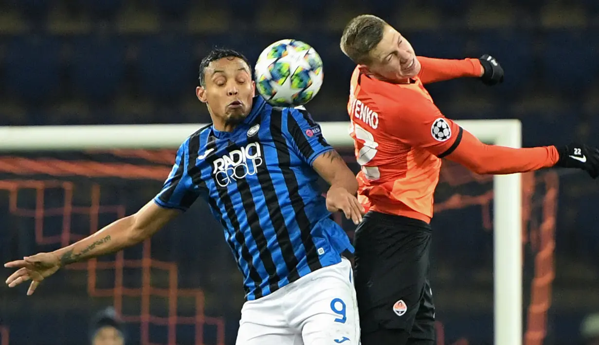 6. Luis Muriel (Atalanta) - 12 Gol (5 Penalti). (AFP/Sergei Supinsky)
