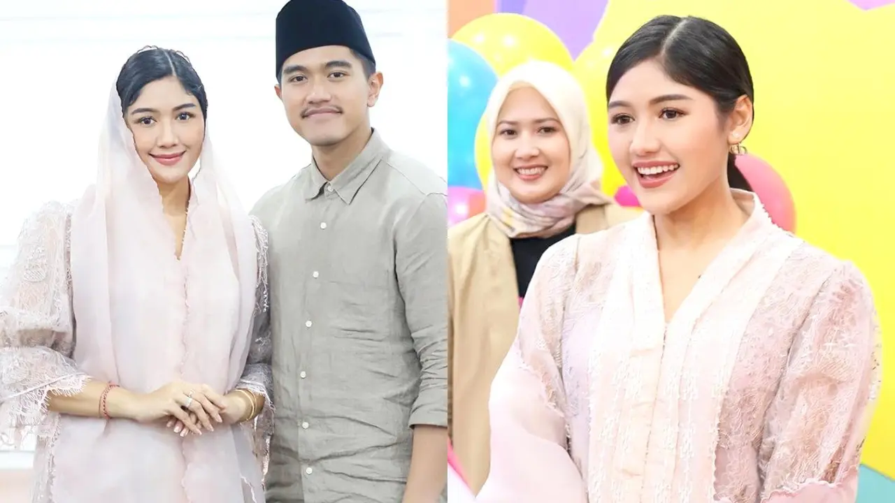 6 Gaya Anggun Erina Gudono Kenakan Kebaya dan Kerudung saat Buka Puasa Bareng Anak-anak Yatim
