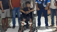 Residivis spesialis pencurian sepeda motor di Pesawaran, Lampung tumbang ditembak polisi setelah melakukan perlawanan saat hendak ditangkap. (Liputan6.com/Istimewa).