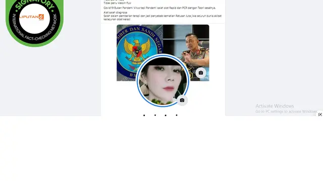 Klaim covid-19 bukan virus