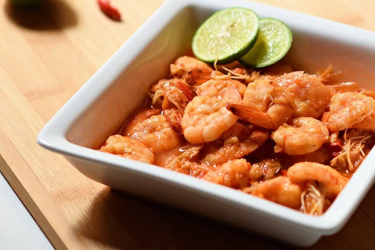 Menu Maksi: Udang Saus Padang