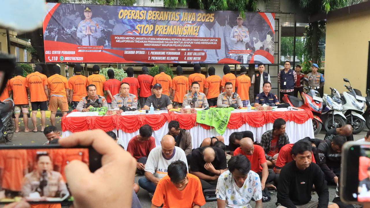 Polisi Angkut 299 Preman di Jakarta Utara, Pendapatan Rp90 Juta per Bulan dari Uang Parkir
