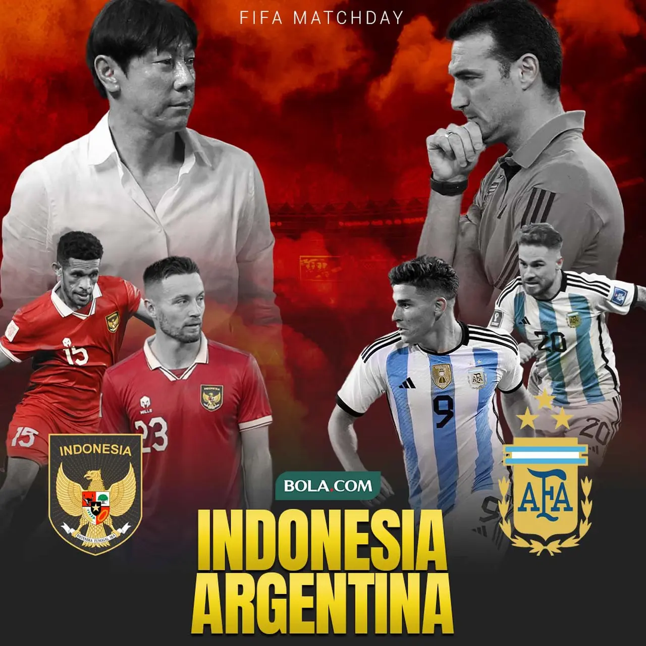 Link Live Streaming Timnas Indonesia Vs Argentina Di Rcti Ayo Dukung