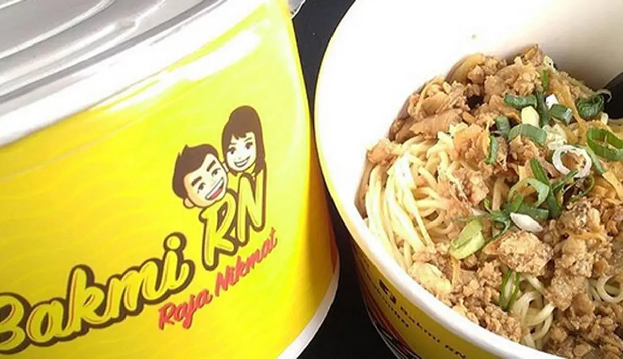 Bakmi RN menawarkan menu makanan yang banyak disukai berbagai kalangan yakni bakmi ayam. (via instagram/@bakmi.rn)