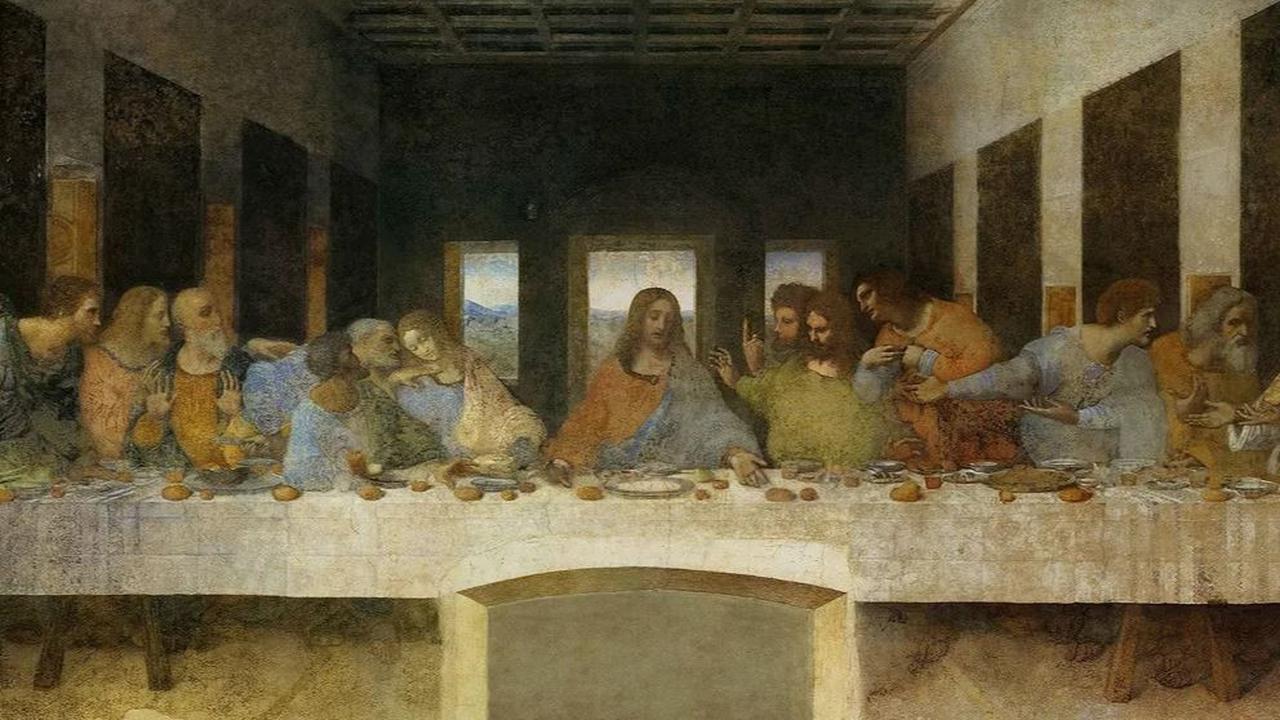 Menurut sejumlah kisah yang dimuat dalam berbagai tabloid, pelukis abad ke-15 itu memprediksi kiamat, menyembunyikan petunjuk tanggal kiamat di dalam lukisannya berjudul The Last Supper (Perjamuan Terakhir). Klaim soal kiamat dalam lukisan da Vinci pertam