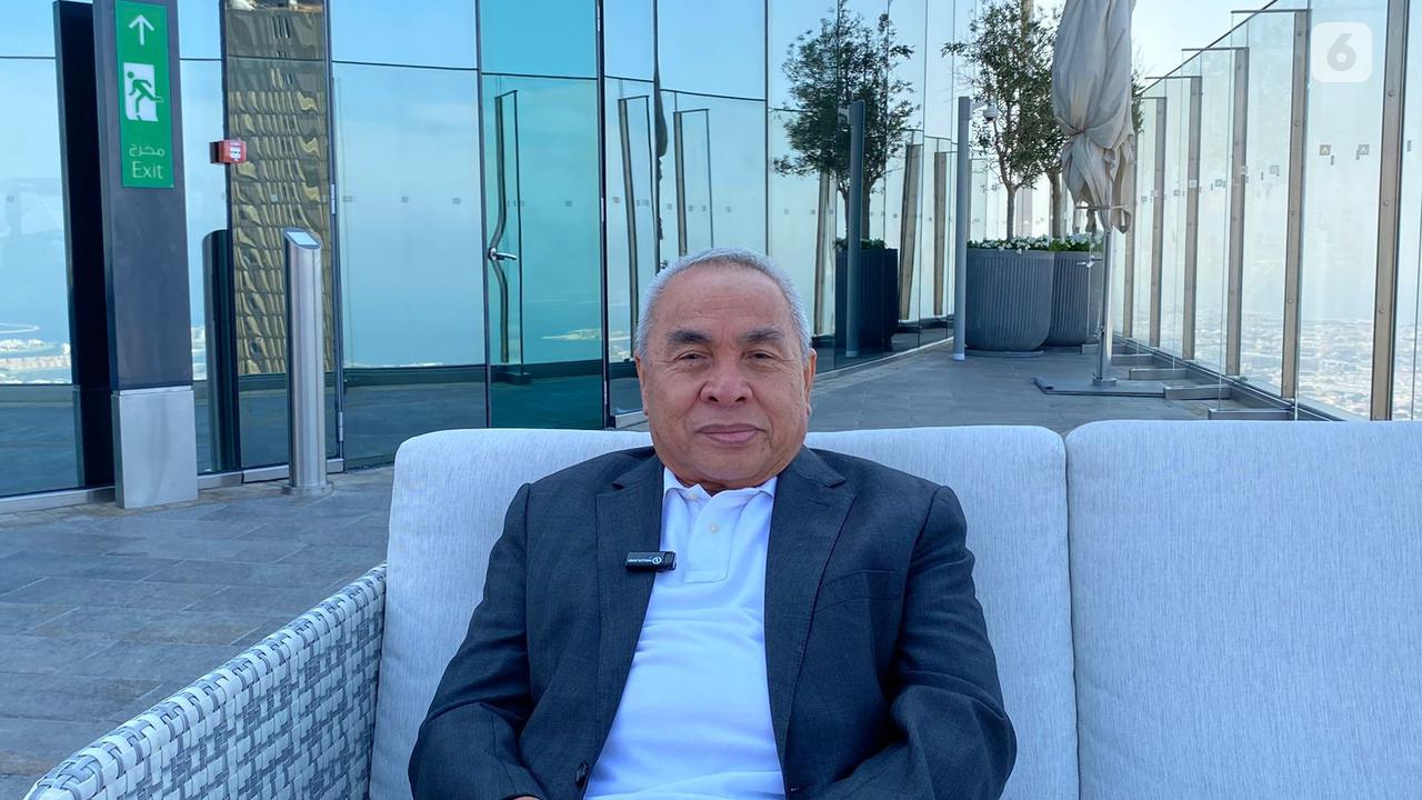 Tokoh masyarakat sekaligus mantan Gubernur Kalimantan Timur Isran Noor menyebut bahwa dampak ekonomi sangat terasa di kawasan setelah adanya pembangunan Ibu Kota Negara di Nusantara (Liputan6.com/Teddy Tri Setio Berty).