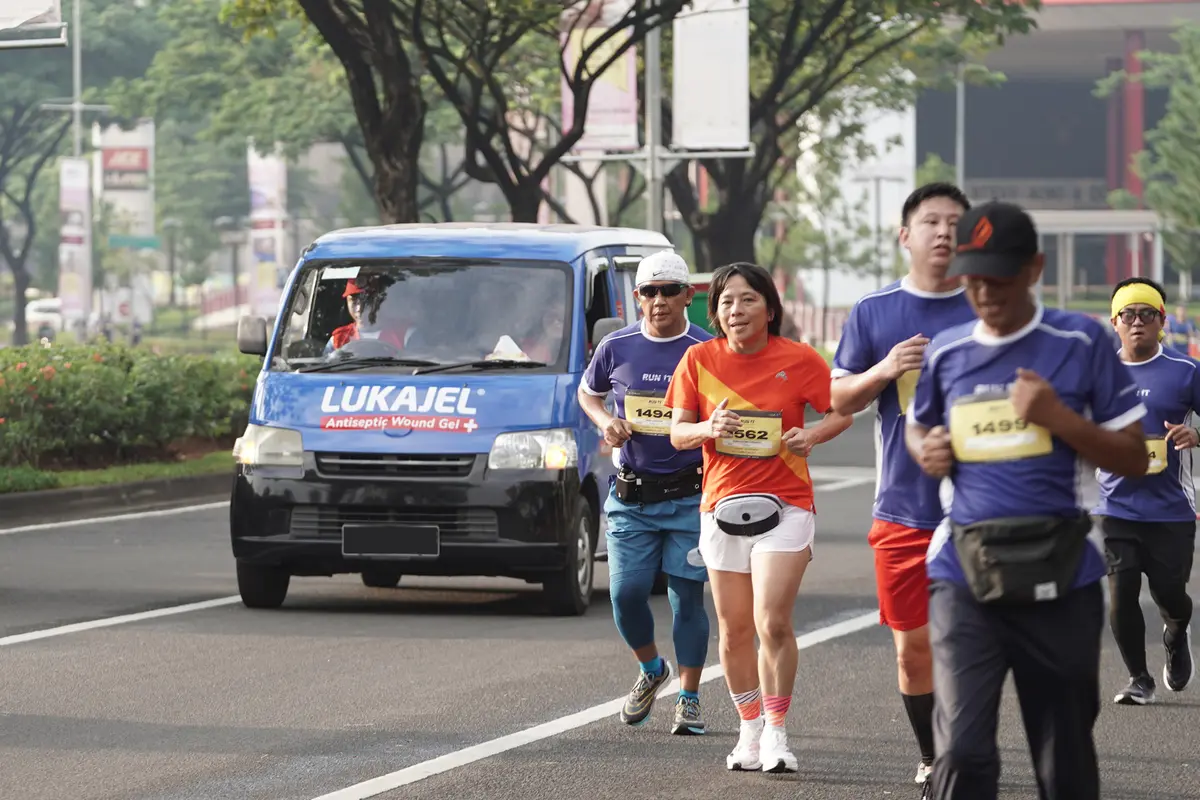 Ribuan Peserta Ikut Lomba Lari Prasmul Olympics di BSD