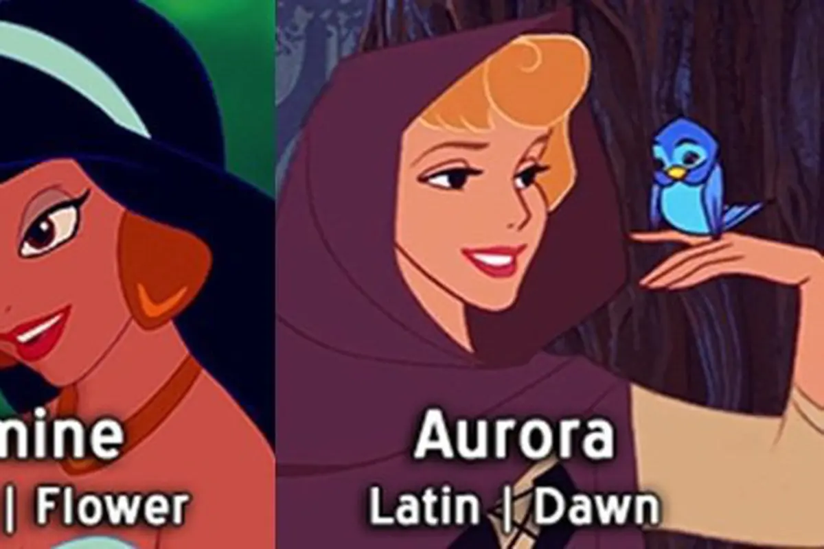 Arti nama-nama puteri Disney/copyright designtaxi.com