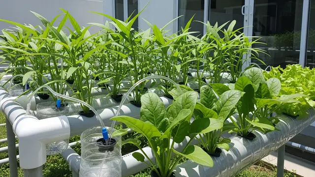 Kebun Sayur Hidroponik Sederhana