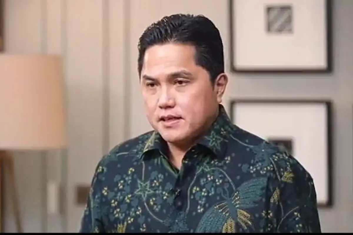 Menteri BUMN Erick Thohir dalam Sinergi untuk Negeri yang digelar Telkomsel, Senin (22/11/2021).