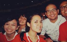 Sudah Dukung Timnas Indonesia dari Dulu, Intip Foto Jadul Raisa saat Nonton Langsung ke Stadion Bikin Pangling