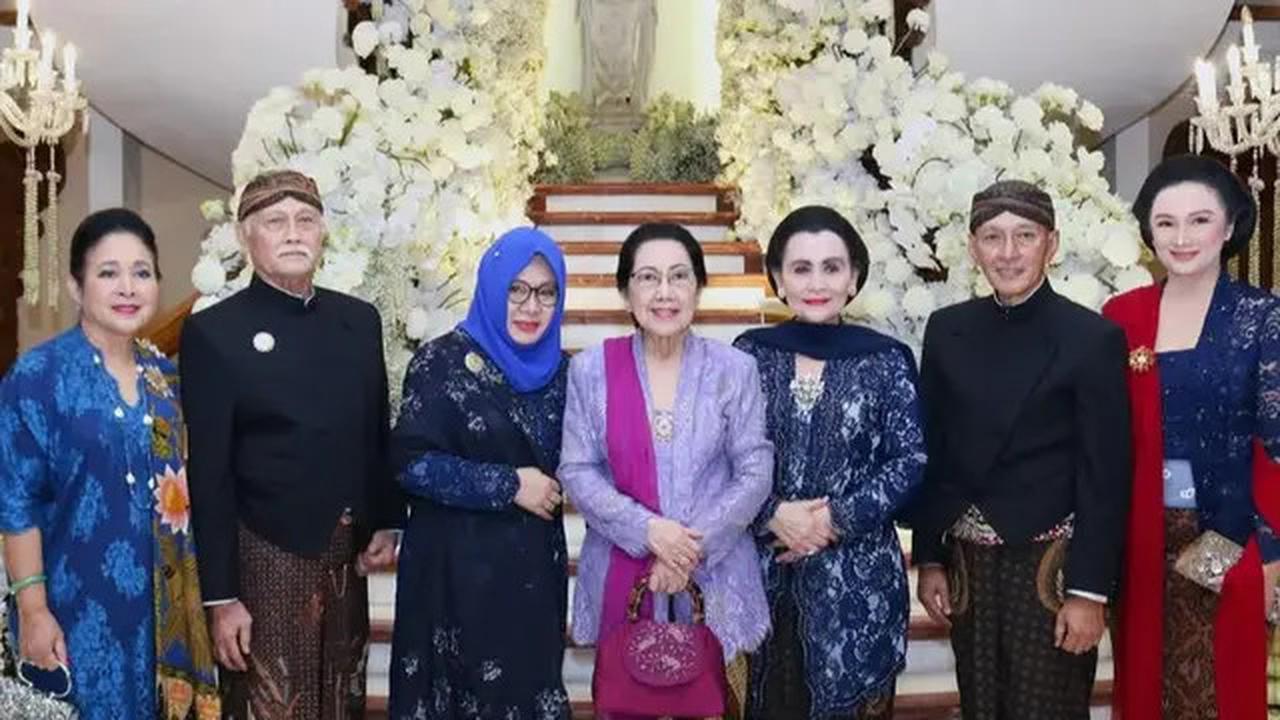 Tanpa Mayangsari, 6 Potret Penampilan Terbaru Keluarga Cendana Kembali Berkumpul di Pernikahan Cicit Soeharto